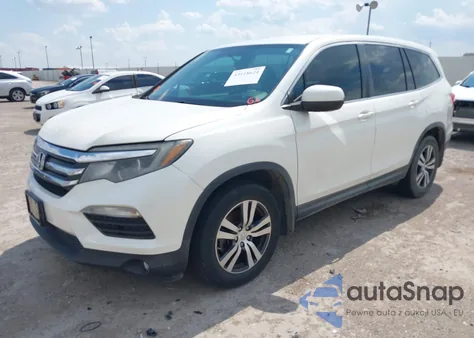 2016 Honda Pilot Ex from USA, damaged, VIN 5FNYF5H30GB052561